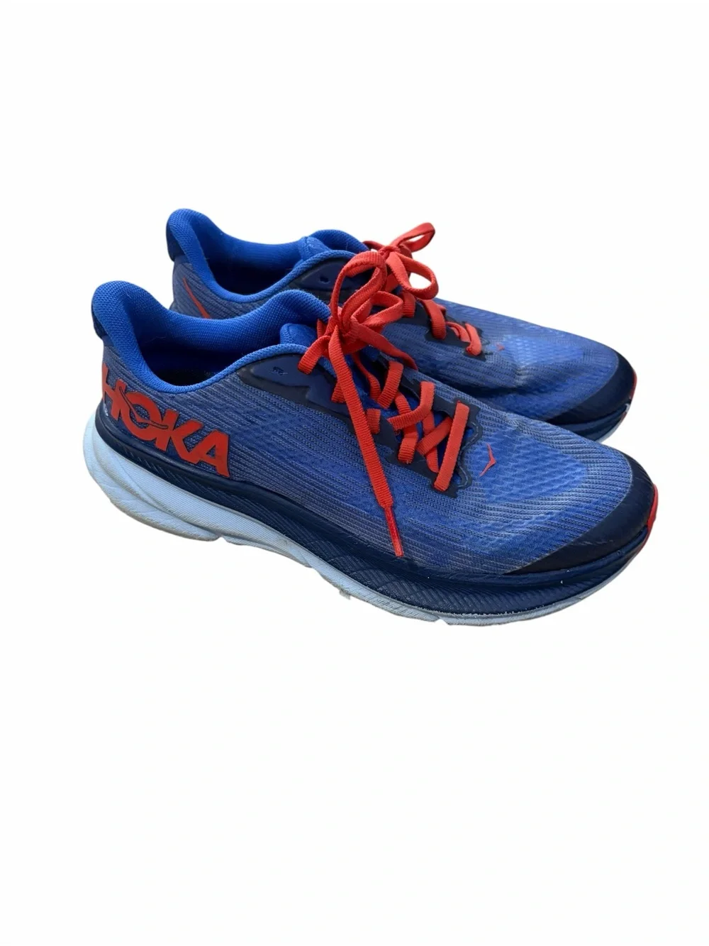 HOKA Clifton 9 Bellwether Blue Sneakers Kids 5MD Athletic Running Shoes
